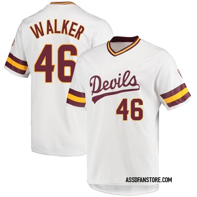 Men's Jacob Walker Arizona State Sun Devils Replica Baseball Jersey - White