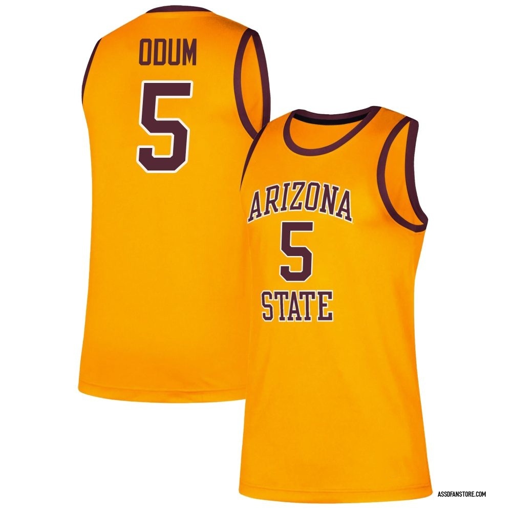 Men's Maurice Odum Arizona State Sun Devils Replica Classic Basketball Jersey - Gold
