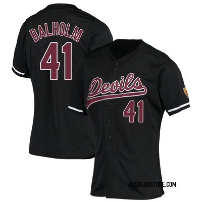 Women's Bronson Balholm Arizona State Sun Devils Replica Baseball Jersey - Black