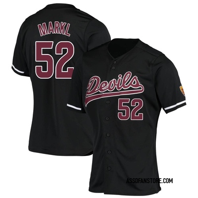Women's Connor Markl Arizona State Sun Devils Replica Baseball Jersey - Black