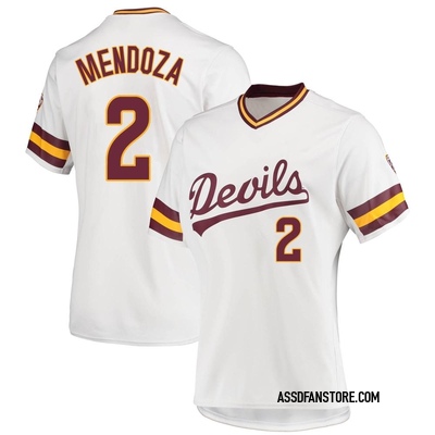 Women's Ethan Mendoza Arizona State Sun Devils Replica Baseball Jersey - White