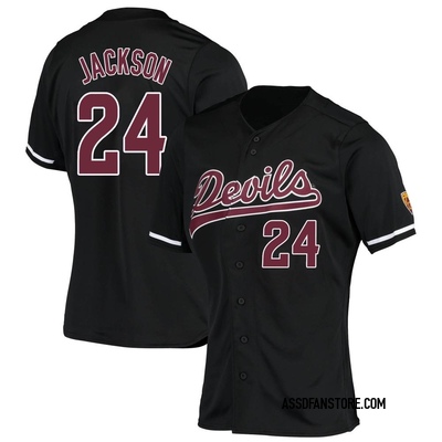 Women's Isaiah Jackson Arizona State Sun Devils Replica Baseball Jersey - Black