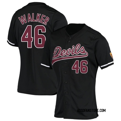 Women's Jacob Walker Arizona State Sun Devils Replica Baseball Jersey - Black