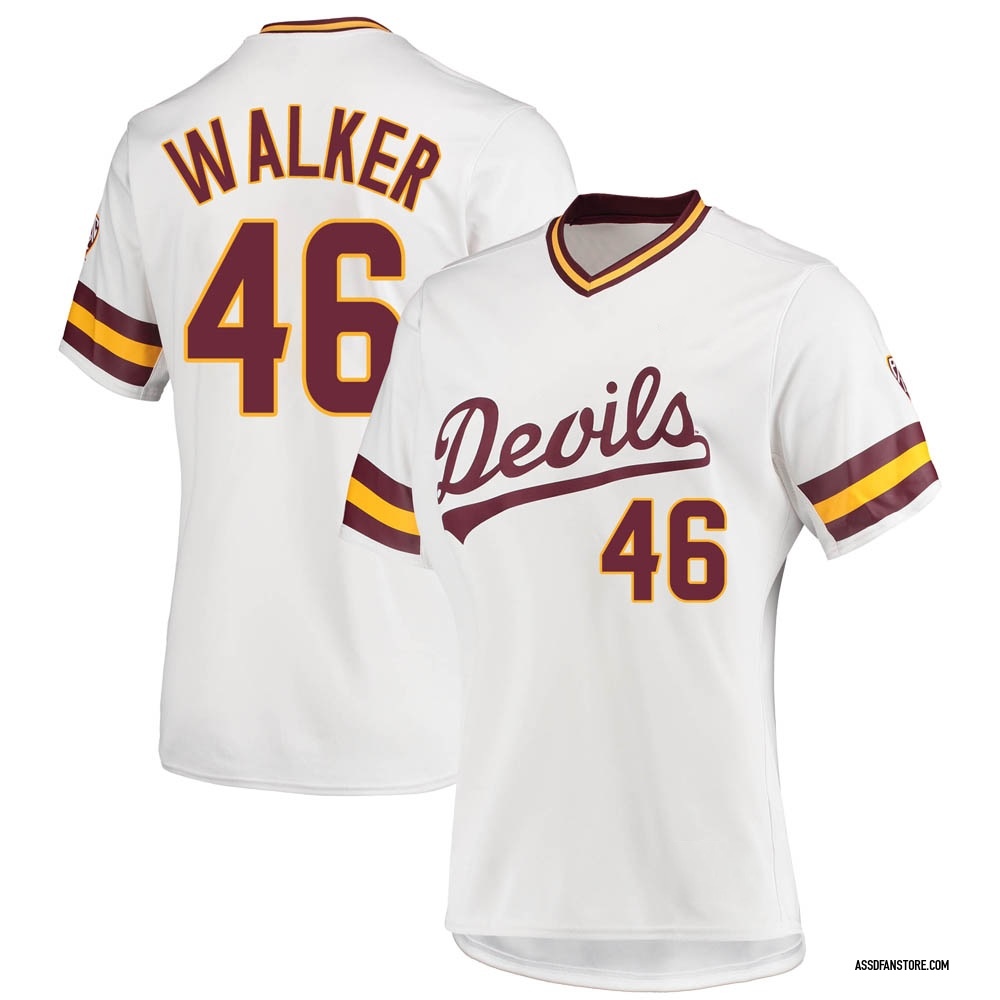 Women's Jacob Walker Arizona State Sun Devils Replica Baseball Jersey - White