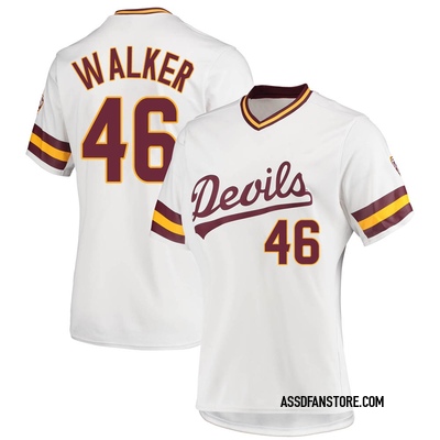 Women's Jacob Walker Arizona State Sun Devils Replica Baseball Jersey - White