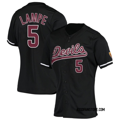 Women's Joe Lampe Arizona State Sun Devils Replica Baseball Jersey - Black