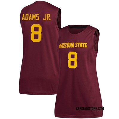 Women's Marcus Adams Jr. Arizona State Sun Devils Replica Maroon Basketball Jersey