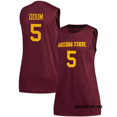 Women's Maurice Odum Arizona State Sun Devils Replica Maroon Basketball Jersey