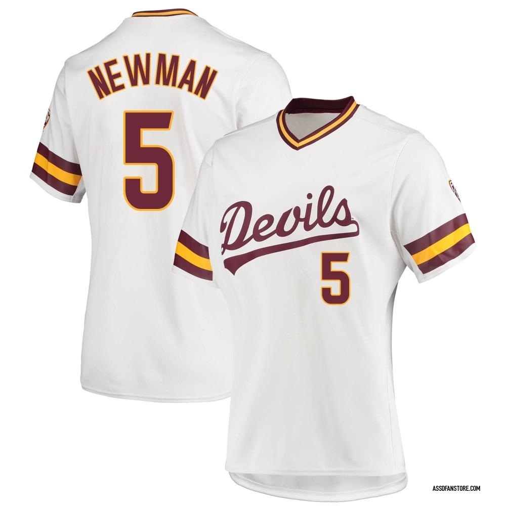 Women's Trey Newman Arizona State Sun Devils Replica Baseball Jersey - White
