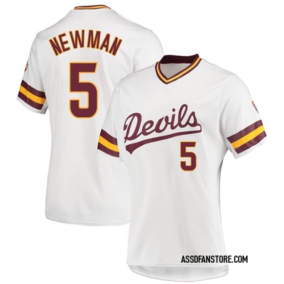 Women's Trey Newman Arizona State Sun Devils Replica Baseball Jersey - White