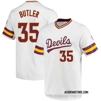 Youth Josh Butler Arizona State Sun Devils Replica Baseball Jersey - White