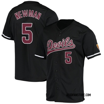 Youth Trey Newman Arizona State Sun Devils Replica Baseball Jersey - Black
