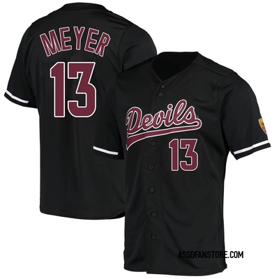 Youth Tyler Meyer Arizona State Sun Devils Replica Baseball Jersey - Black