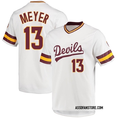 Youth Tyler Meyer Arizona State Sun Devils Replica Baseball Jersey - White